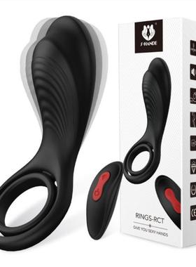 USB Penis Ring Delayed Ejaculation Orgasms Vibration Couple