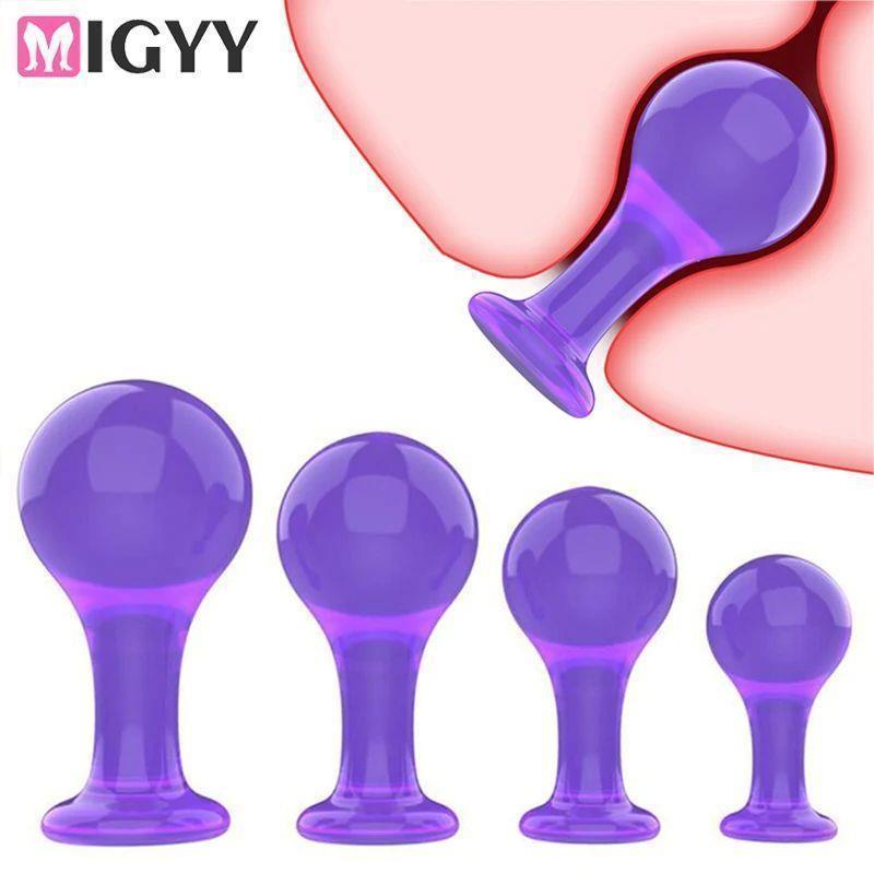Silicone Anal Plug Sex Toys for Woman Prostate Massager Butt