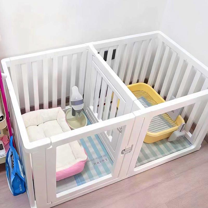 自由拼接宠物围栏室内中小型狗专用 可扩展式狗笼护栏 适用多尺寸