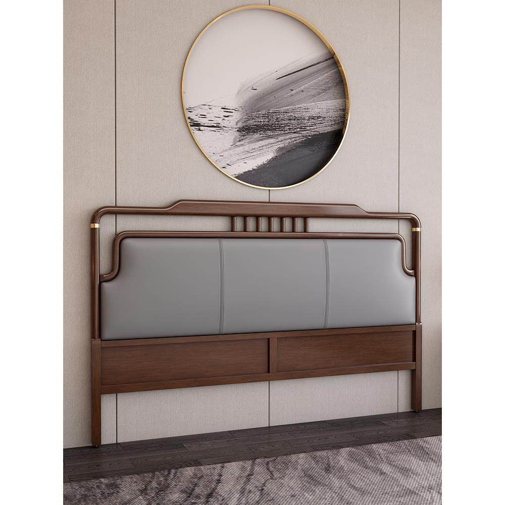 无头床背板实木软包单独民宾LVT馆板单个卧室简约床轻.奢18米宿,住宅家具,实木床,淘宝优惠券,粉丝福利购,淘宝优惠卷