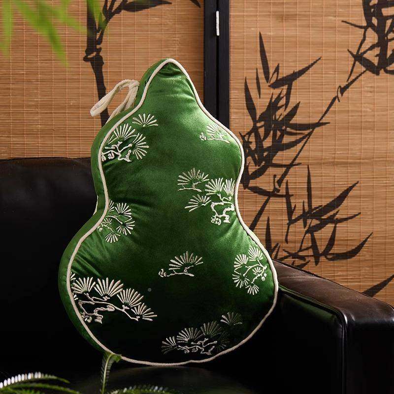 中式福异形葫芦抱枕套禄腰靠客厅沙发靠枕含芯子公办20252202室椅,居家布艺,抱枕被,淘宝优惠券,粉丝福利购,淘宝优惠卷