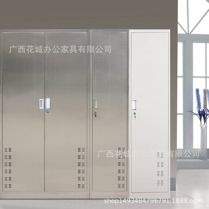 不锈钢清洁用品工具储物柜公共设施拖把扫地柜收纳保洁柜
