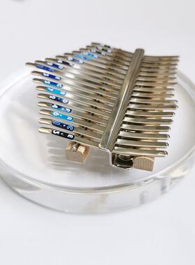 家K直销水晶透明卡林巴I/拇指琴17音亚克力板厂01式ALMBA手指琴