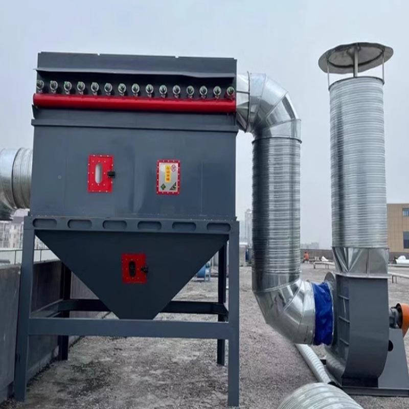 布袋尘ASJ器尘脉冲清袋式耐高温灰器集器工业木工车间粉尘除收尘