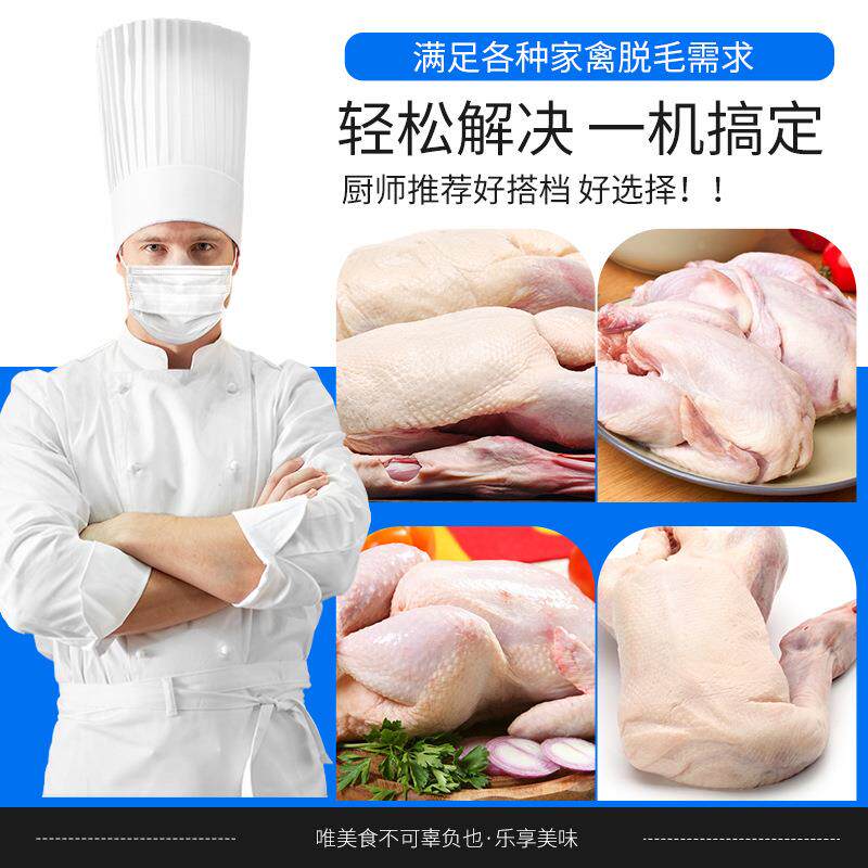 用三鸟脱毛机鸭鹅电动家禽乳猪商去毛鸡毛机不OWH锈钢洗番拔薯土
