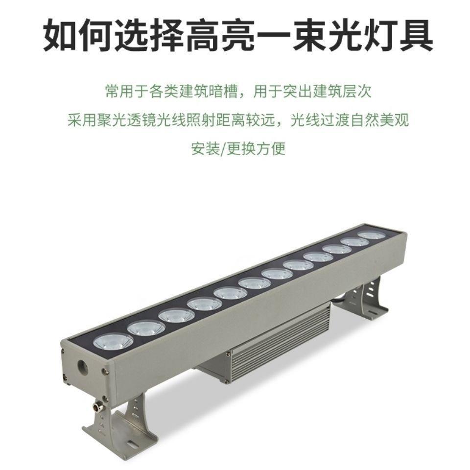 一束聚光墙灯户外VLO防水楼洗体装墅饰亮化灯工程别庭院外光墙灯