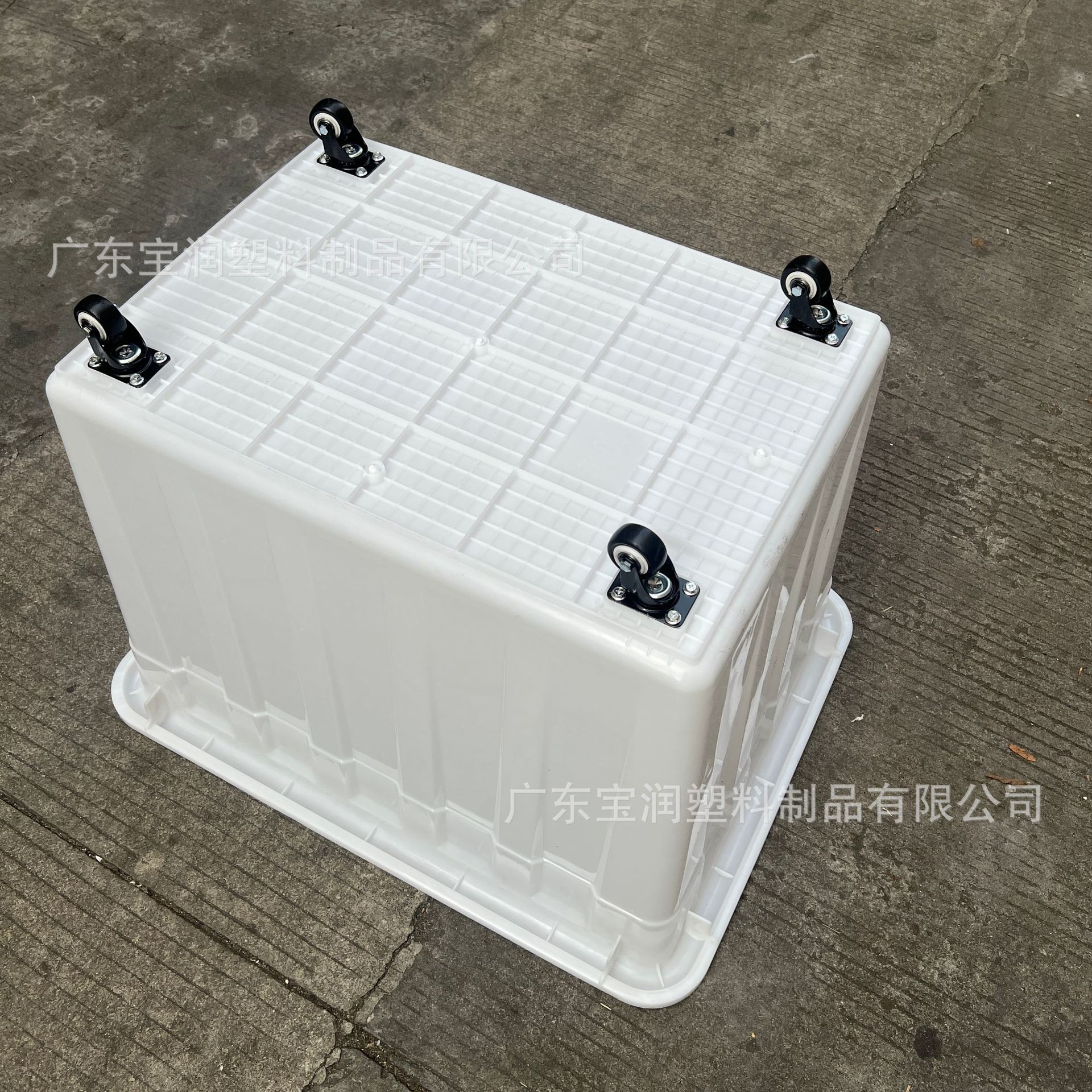红色400L厚款超大周转箱