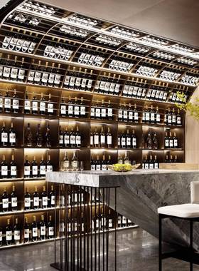 实木柜全屋酒柜储中式实木41586厅柜简约酒柜客酒厅物柜厅定客制