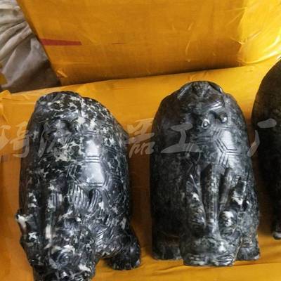 工厂供货独山玉摆件 南阳独玉龙龟摆件 九龙印章貔貅文昌塔工艺品