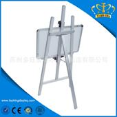 家直华销画广告架231三脚画架铝合金厂黑色画架豪大三架角架