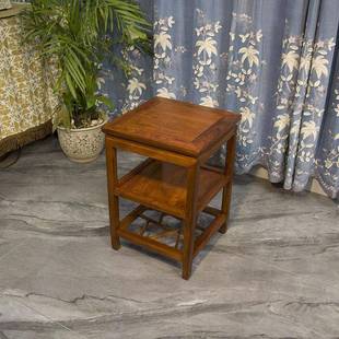 中式实摆木几小桌子边几茶桌书WXK桌旁几置物茶架花边架件架沙发
