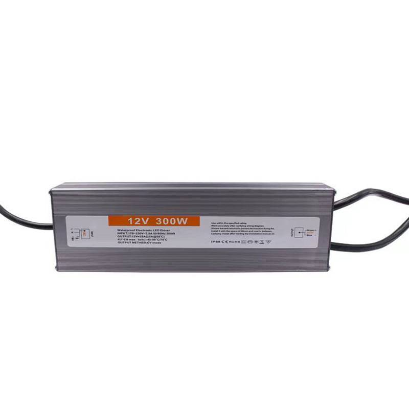 220V转12V低压LED灯带灯条专用超薄防水开关电源12V300W变压器