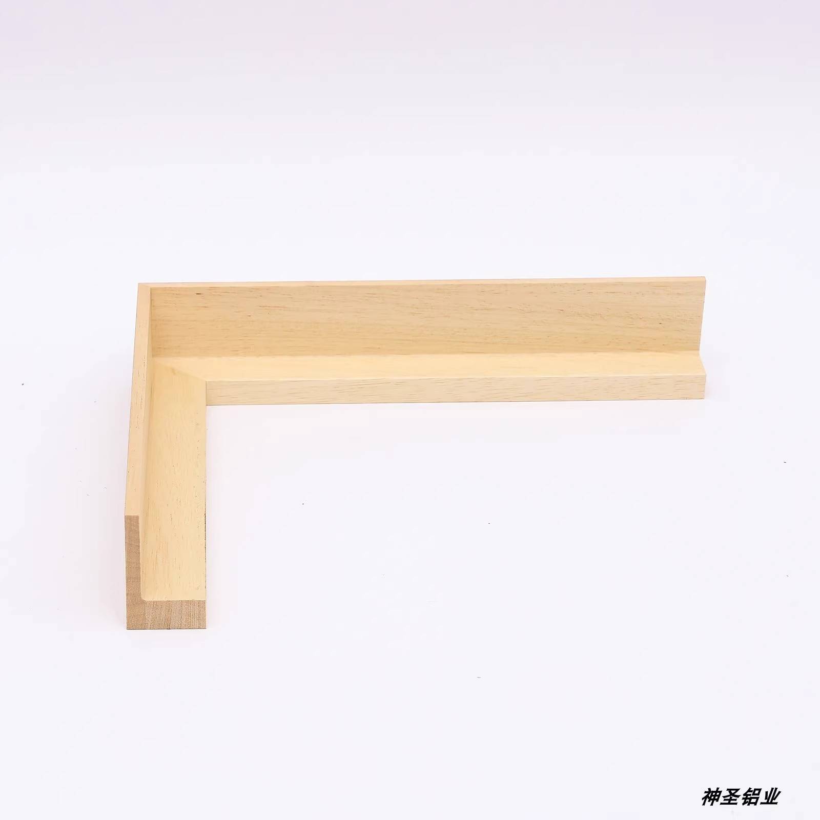 实木擦色高端线条4730白木L面相框国画油画字画刺绣装饰画框条图片