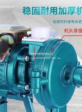 粉碎大DXK型粉碎机磨粉浆多功能电动商用干湿两机磨用农用新机款