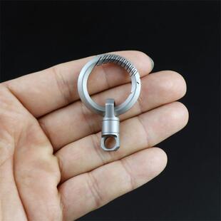 钛合迷UTG你可旋转挂扣匙钥匙扣随身便携金汽锁车扣连接扣环万向