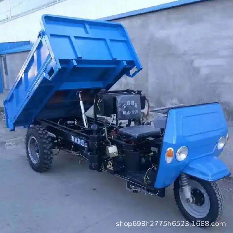 农农用三轮自车柴油运BFB输爬坡载重三马工子拉货卸用车工地程翻