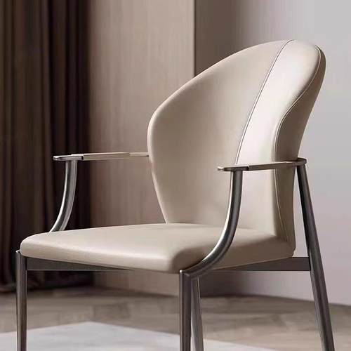 意式扶手泡YTB茶椅轻奢高端主椅人家椅茶桌椅子喝茶台客人靠背餐