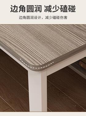 书桌书办15145架一体学生学桌卧习室写桌字桌家用台式电脑桌简约