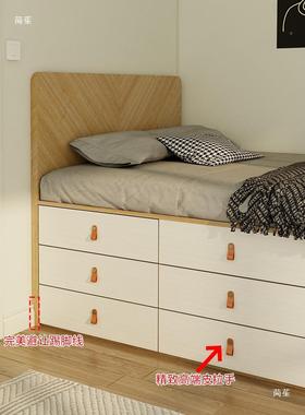 半高箱BGL-2020抽屉床收纳储空物榻型榻米床带踏单人床小户脚省间