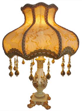 复古婚OCI台灯厅卧室温馨婚房结床头灯奢华欧式客家用浪漫装饰柜