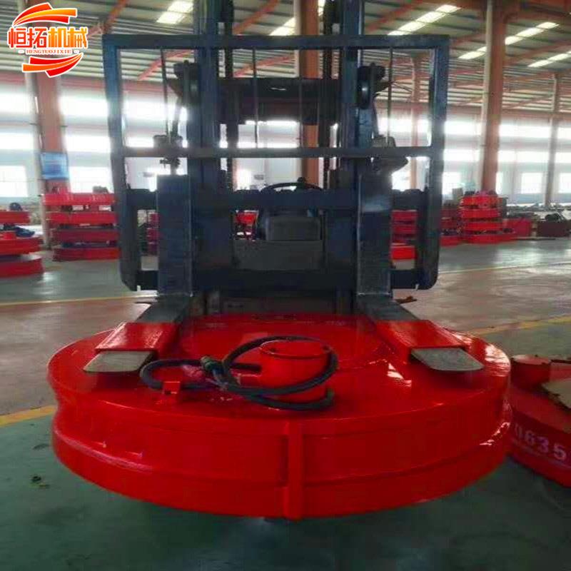 磁铁吸盘废钢LOS电圆形大吸力高吸频强磁盘掘机电磁吸挖盘