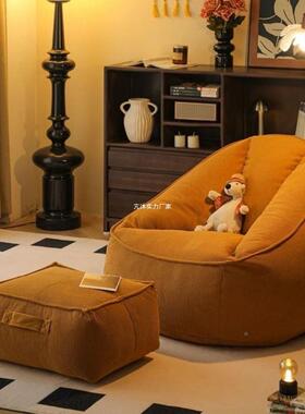 懒人发沙阳休台闲单人NHZ沙发可躺可睡卧网红室小户型豆袋沙发窝