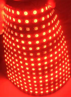 5050点L1ED像素屏6*16CM5V256灯单单控跑幻16乘16CM彩马流水像素