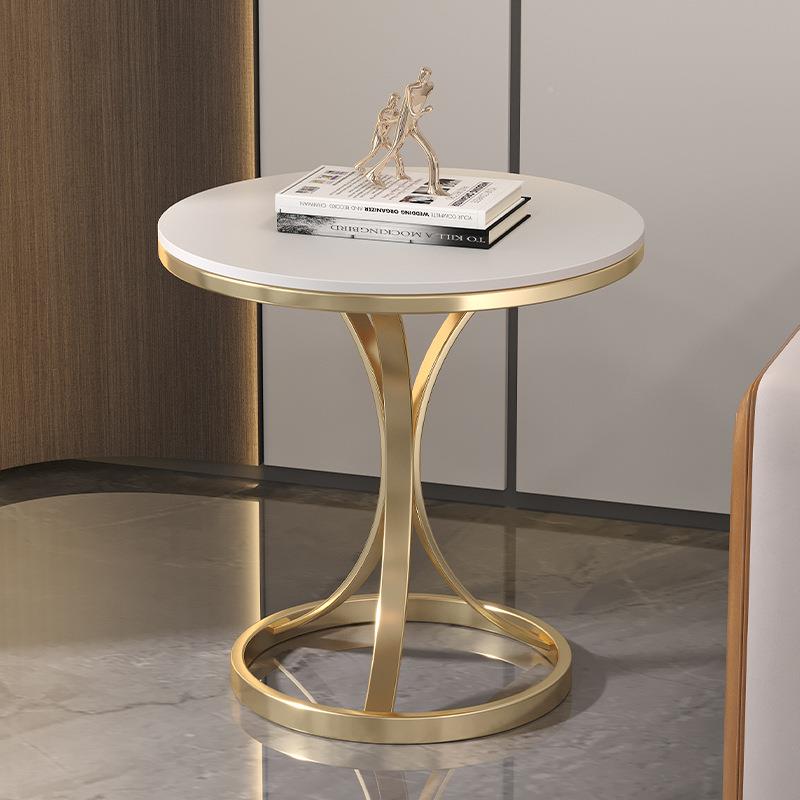 轻奢岩边几小茶几大ONN理阳石客厅沙桌发角几简约可移动台小板圆