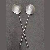 不锈钢漏勺长柄1米勺捞加长捞大笊篱食BZS堂篱捞加面勺酒店长油隔