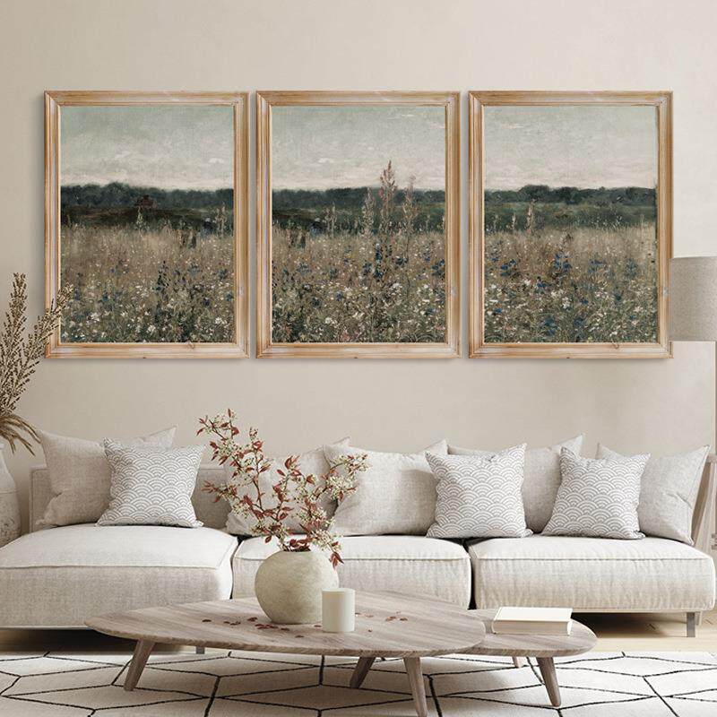 复做古餐挂画喷绘带框帆厅布美式旧JA250011乡村工业客厅装饰画