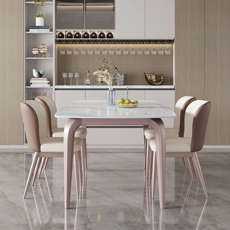 简岩板板岩桌椅餐桌小组合意餐式轻奢饭桌MPX家用现代简约户型长