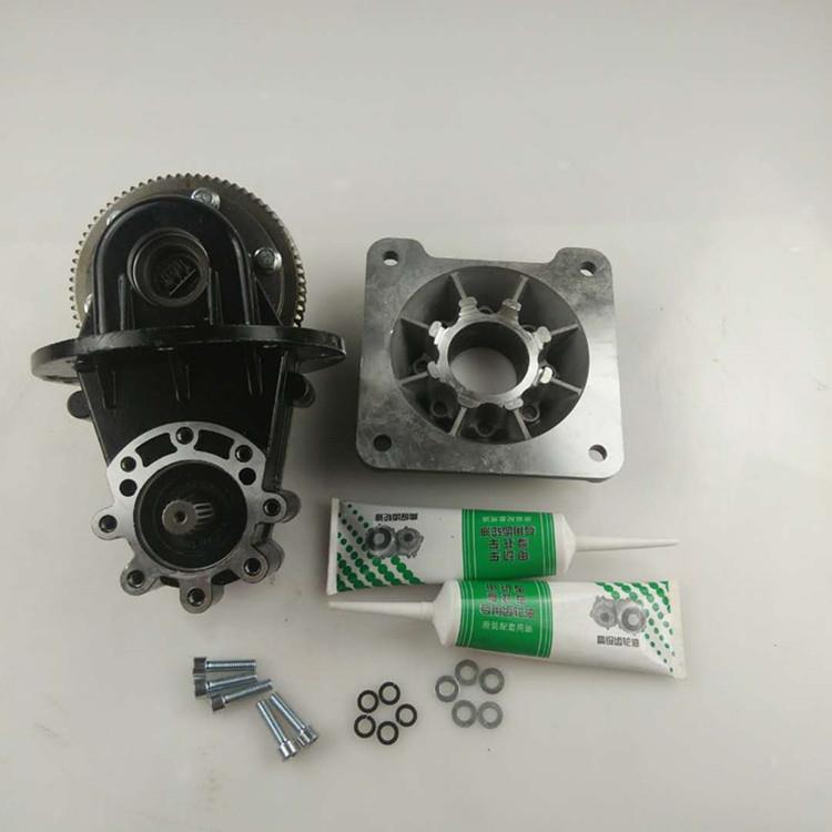 电动三四轮载QKO配客车减1:12大功率件差速器不变档速齿轮包十孔