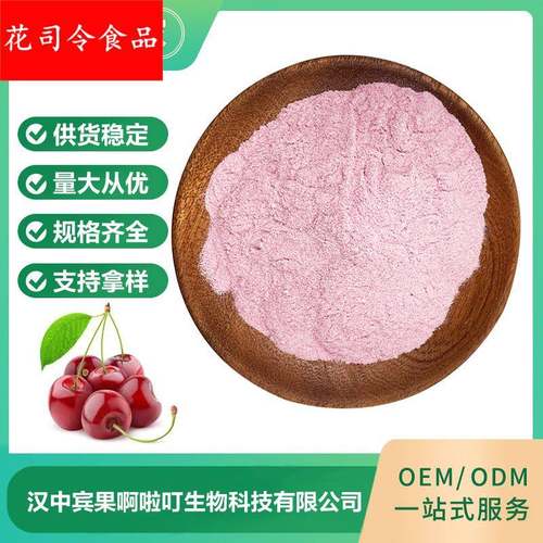 现货供应针叶樱桃粉 针叶樱桃汁粉 针叶樱桃提取物固体饮料食品级