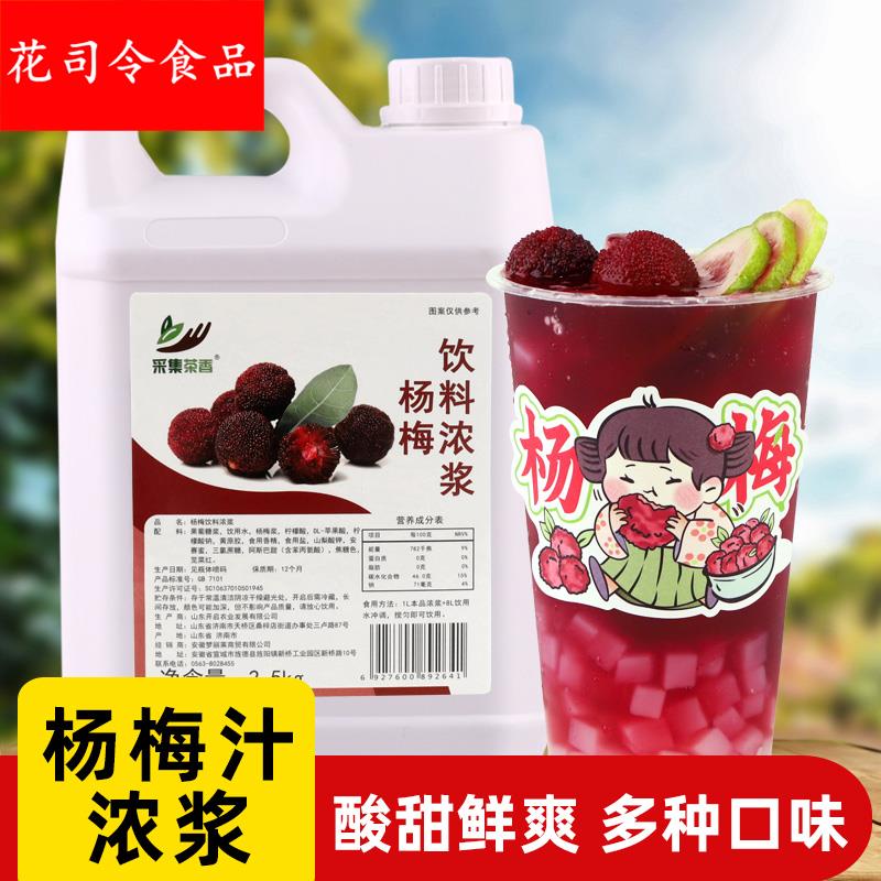 杨梅饮料浓浆2.5 饮品奶茶店夏季新品霸气杨梅商用原料浓缩果汁