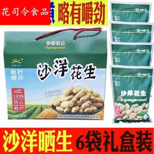 岱山沙洋晒生250克x6袋 水煮原味带壳花生干零食精选坚果舟山特产