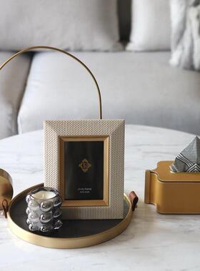 现代简巾约折纸陶瓷花瓶板间几相茶框tb-65586纸盒组合套样装售楼