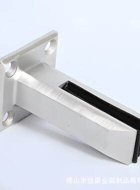 不锈钢免玻璃夹固定夹楼梯阳开台夹YXL座落地立柱底楼梯扶孔手配