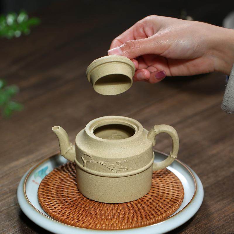 宜家兴名紫ZS-H1443砂工壶手原矿本山泥泡茶壶君竹茶壶绿功夫泡茶