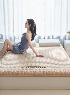 202窝RWQ5榻年新米款蜂格宽边乳胶床垫榻租房床褥子学生宿舍垫被