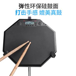 美哑妙斯1爵寸打击测速KXA计数电子鼓架子鼓士鼓节奏节拍训练2器