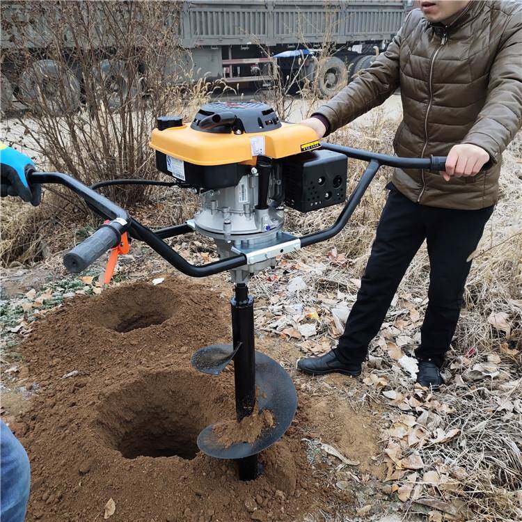油钻手提式地钻挖汽坑机果树农用螺旋TZR打地机植树挖坑机