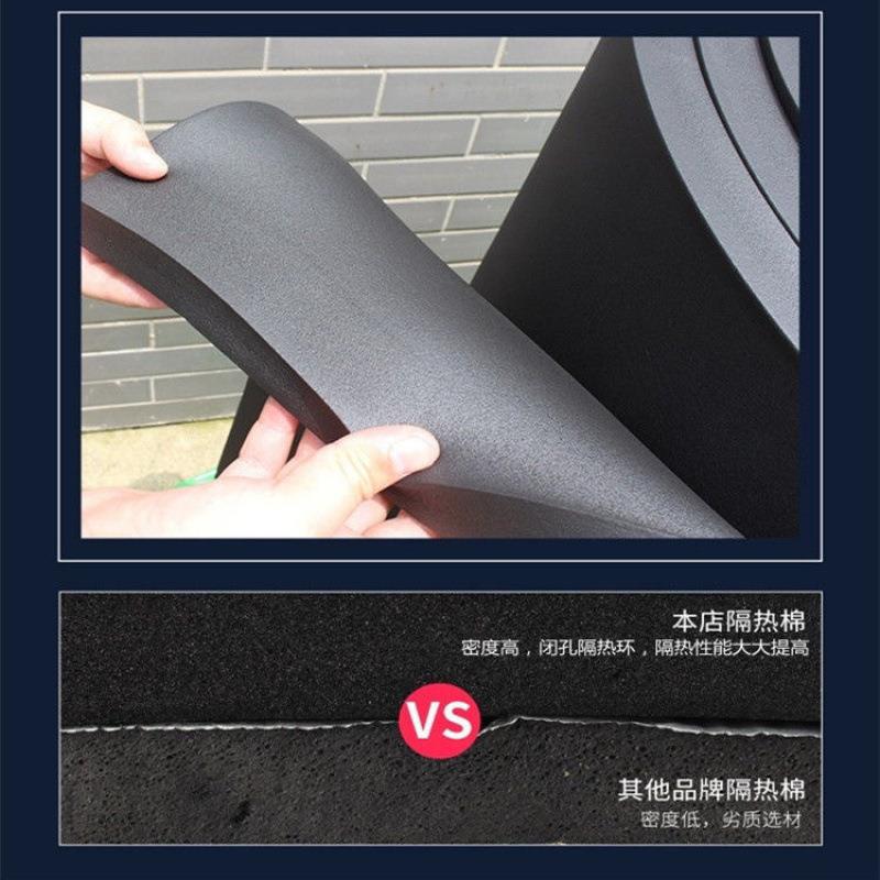 光房隔热Jf/LRXuL膜屋顶隔热棉自粘彩钢房顶楼保橡温塑棉顶隔音隔