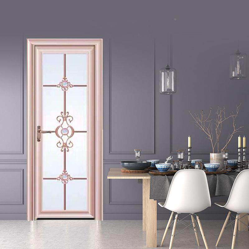 卫生间门312所门厨房钛镁铝合金房简开厕约家用洗手间浴室玻璃厨