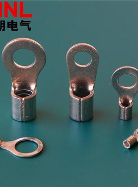 圆形裸端头RNB3.5-.4冷压线无品牌/鼻子接R5NB35-5环形铜接线端头