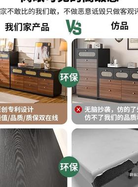 中古斗柜客厅沙0发边柜墙边LRX风储物柜225新五款卧室床尾收纳抽