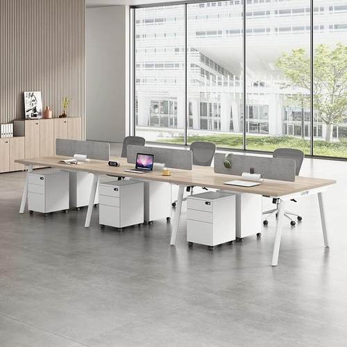 职组ZY-030员办公桌椅合四六人卡多具座工位简约现代办公家电脑桌