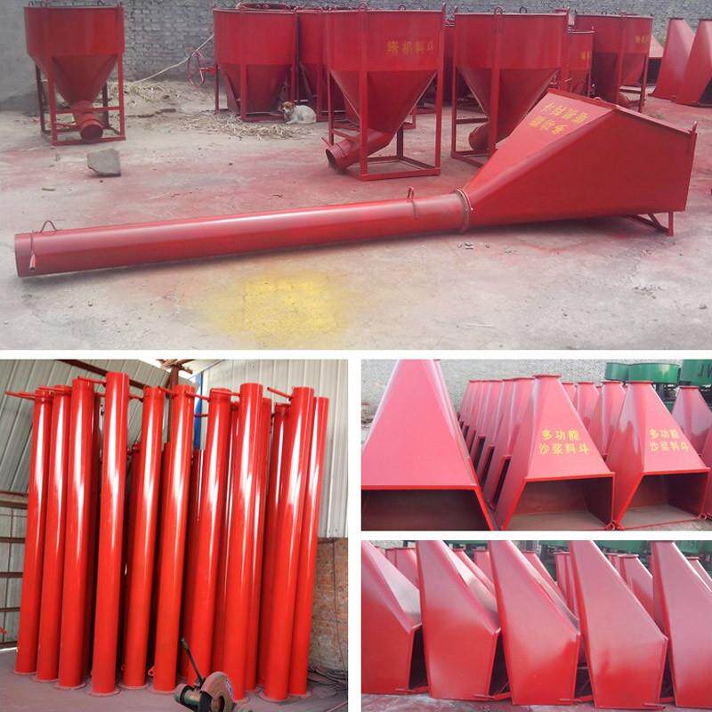 建筑工式地管混凝土形灰长斗无品牌/烟斗砂浆塔机料斗长嘴塔吊沙