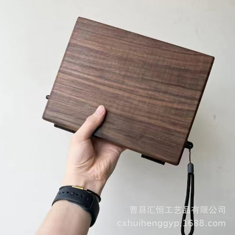 木质色调盘可折无品牌/叠式可配背色盘户外便携式写生调油画水彩