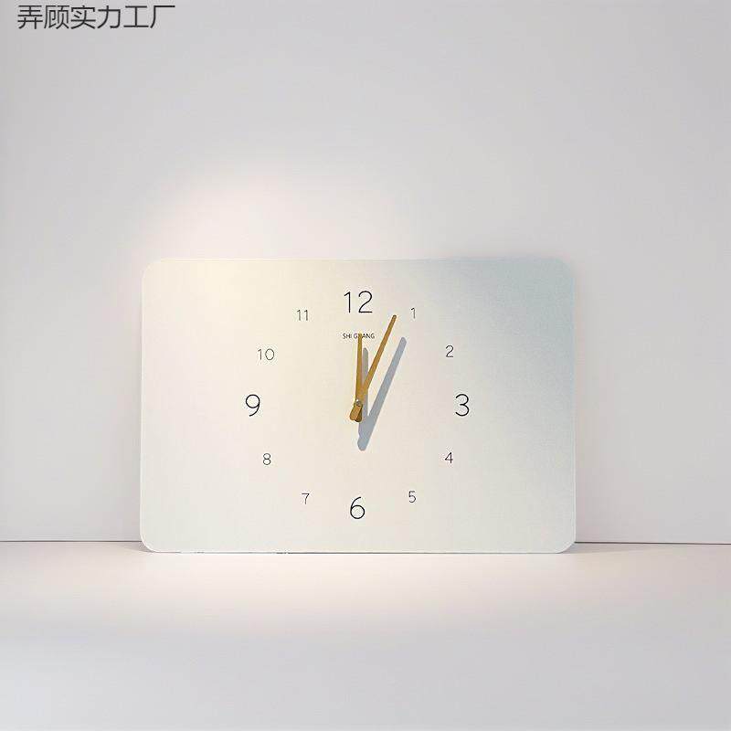 约钟电表BnNX6xtE箱装饰画钟表简款竖挂钟挂画电闸配电箱遮挡时打