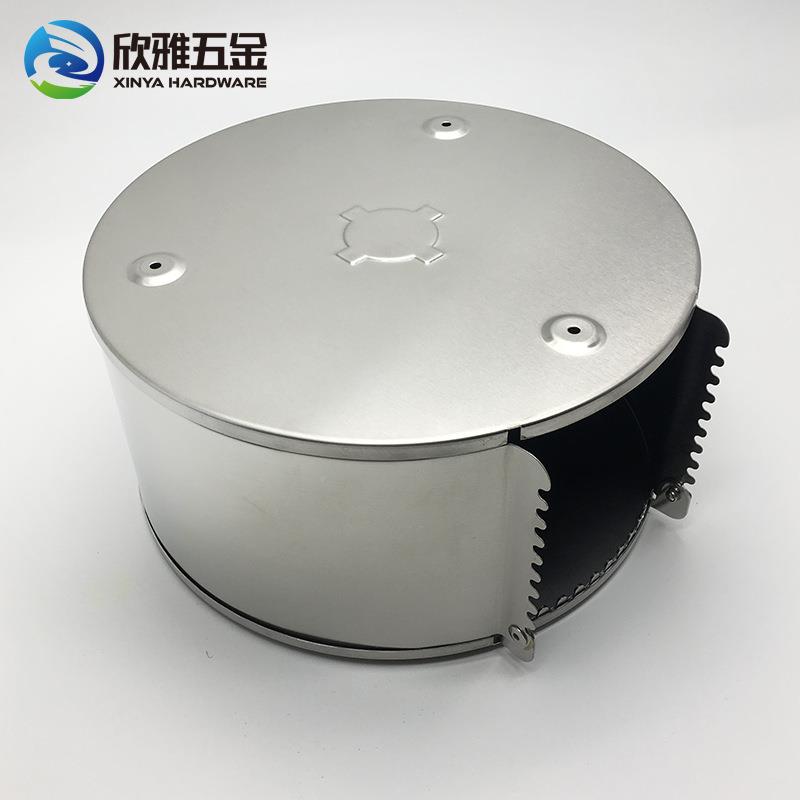 不卷锈钢大纸276盒壁挂式卫生间免打孔加厚圆酒筒大盘纸厕纸店盒